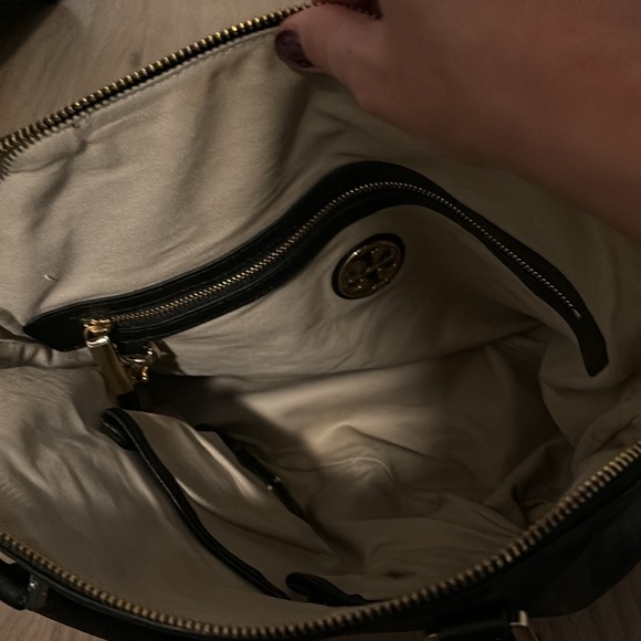 Tory Burch black leather Studded Bag in EUC. - Picture 3 of 10